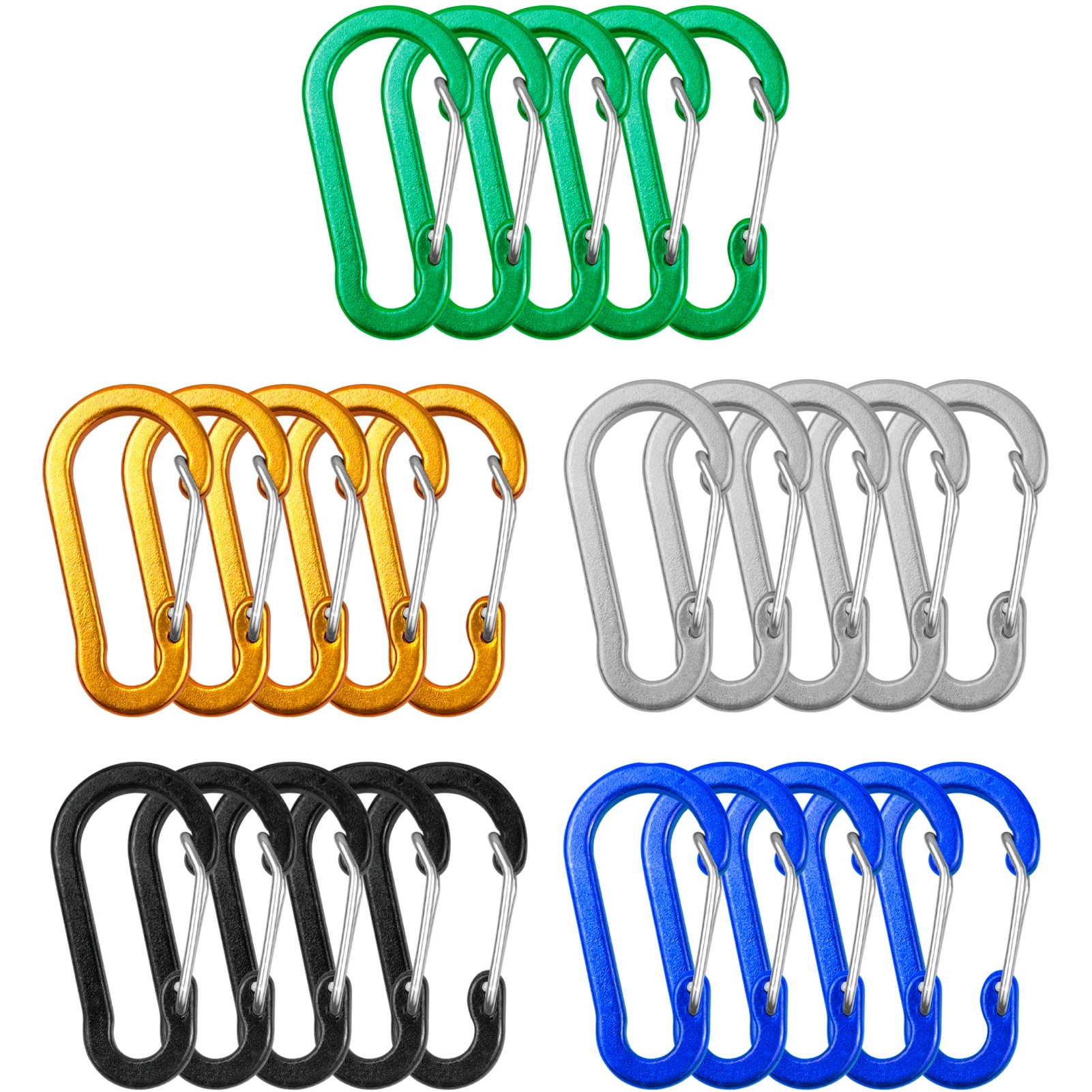 5/10/12pcs Carabiner Clips Min - Fishing Kit Compact review and price