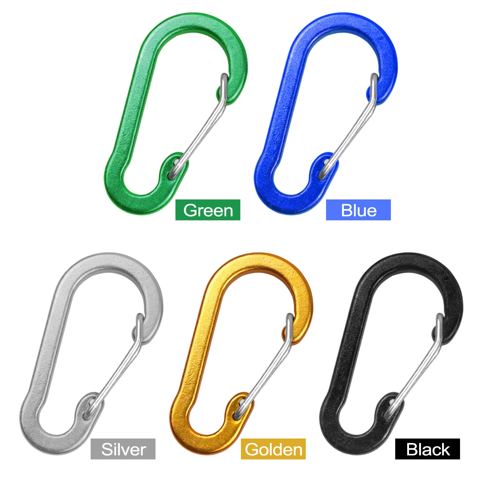 5/10/12pcs Carabiner Clips Min - Fishing Kit Compact review and price