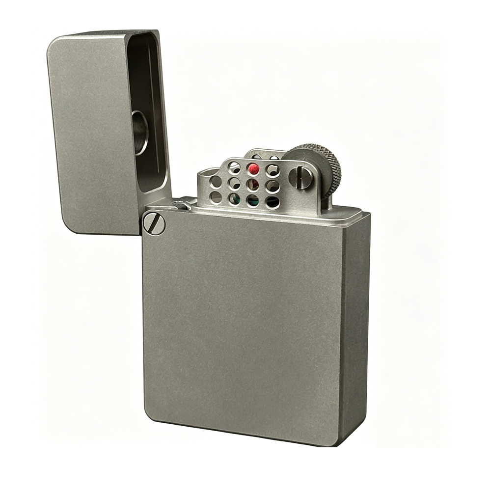 Titanium Alloy Trench Lighter  - Fire Starting Kit review and price