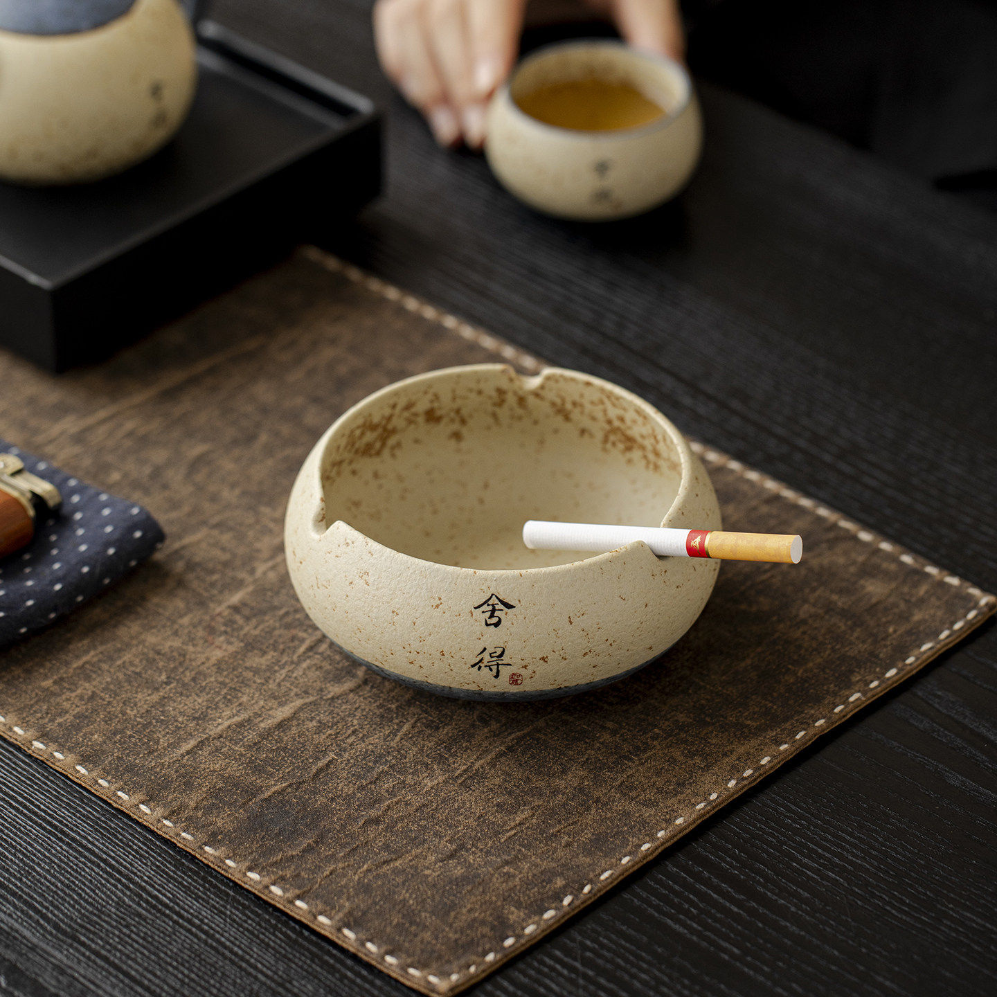 Flint Red Ceramic Ashtray Anti - Fire Starting Kit review and price