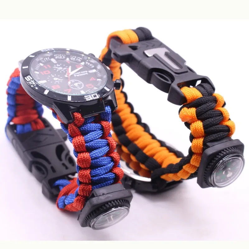 Multifunctional Outdoor Watch  - Fire Starting Kit review and price