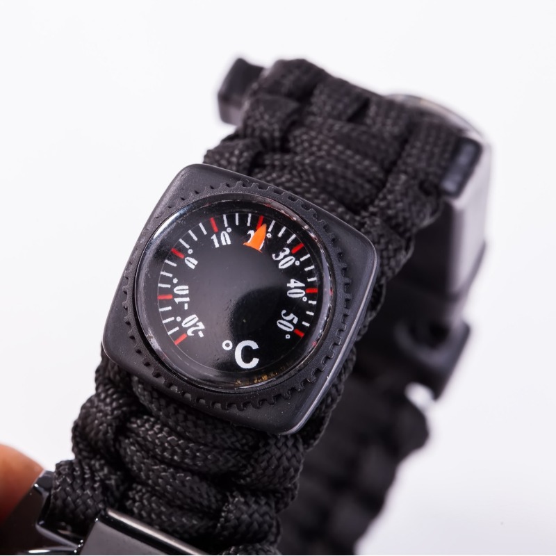 Multifunctional Outdoor Watch  - Fire Starting Kit review and price