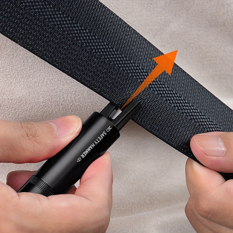 2-in-1 Car Safety Hammer with  - Rescue Rope Throw review and price